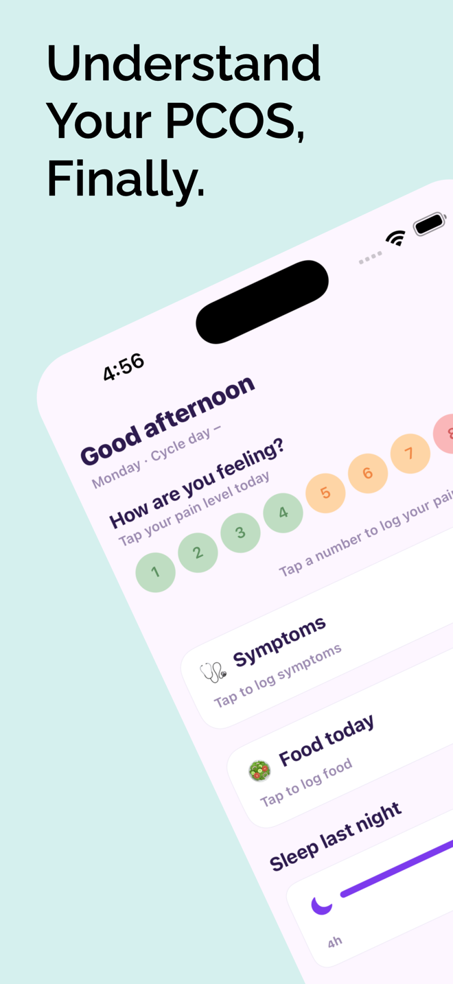 Luna daily check-in screen